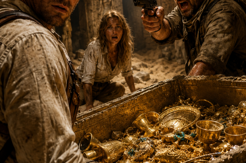 They Found the Ancient Treasure Beneath the Desert, Then Betrayed Each Other for the Gold