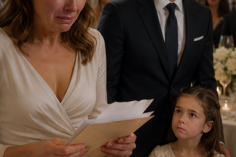 She Filed for Divorce — Then Her Husband’s Hidden Daughter Appeared at the Wedding Anniversary Party
