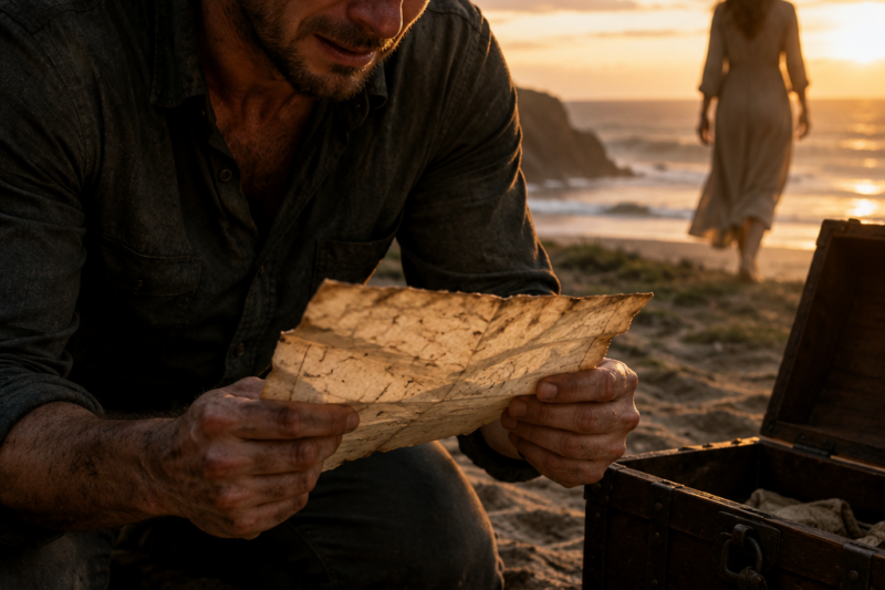 He Followed the Treasure Map for 20 Years, Only to Discover It Was a Goodbye Note