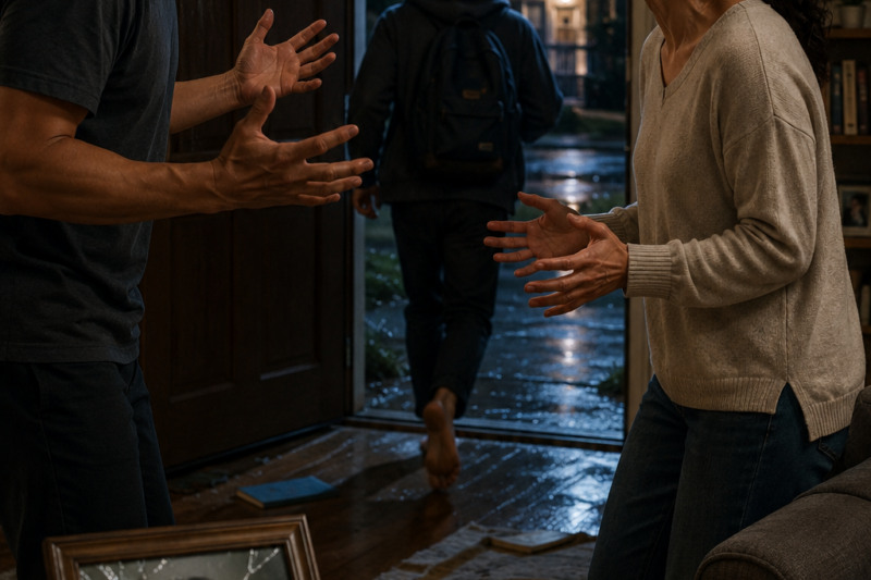Our Son Disappeared After Hearing His Parents Fight