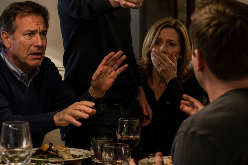 The Family Dinner Ended When My Brother Pulled Out a Gun