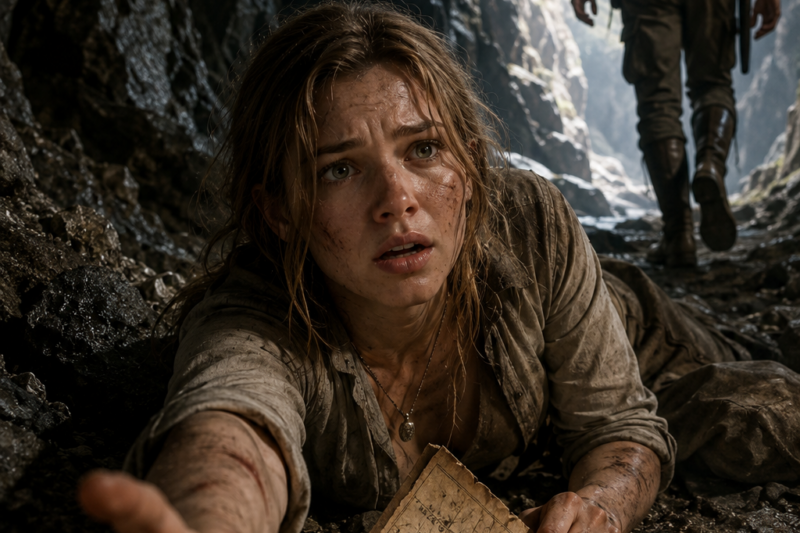 She Trusted Him With the Secret Map… Until He Left Her to Die in the Cave