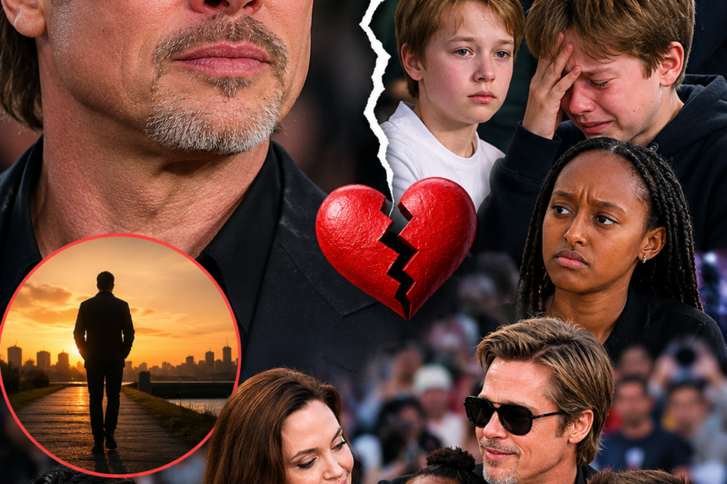 Brad Pitt’s Family Drama Escalates as New Claims About His Children Surface