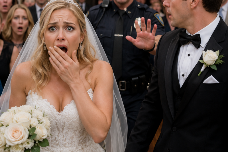 She Thought She Was Marrying the Perfect Man — Until the Police Arrived During the Ceremony