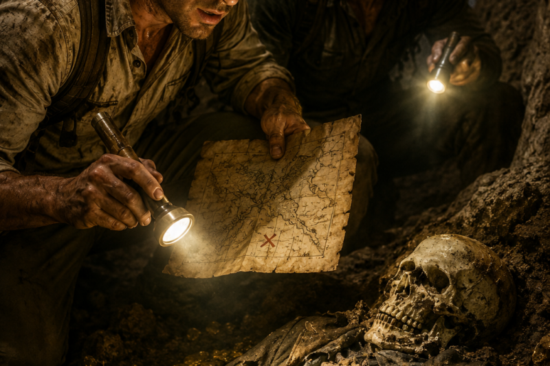The Map Led Them to Gold… and the Grave of the Friend They Betrayed