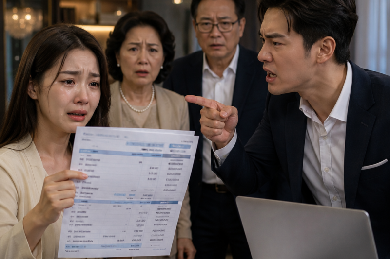 My Husband Blamed Me for Ruining the Family — Until His Secret Bank Account Was Exposed