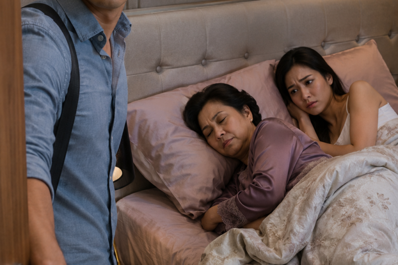 I Came Home Early and Found My Mother Sleeping in My Wife’s Bed