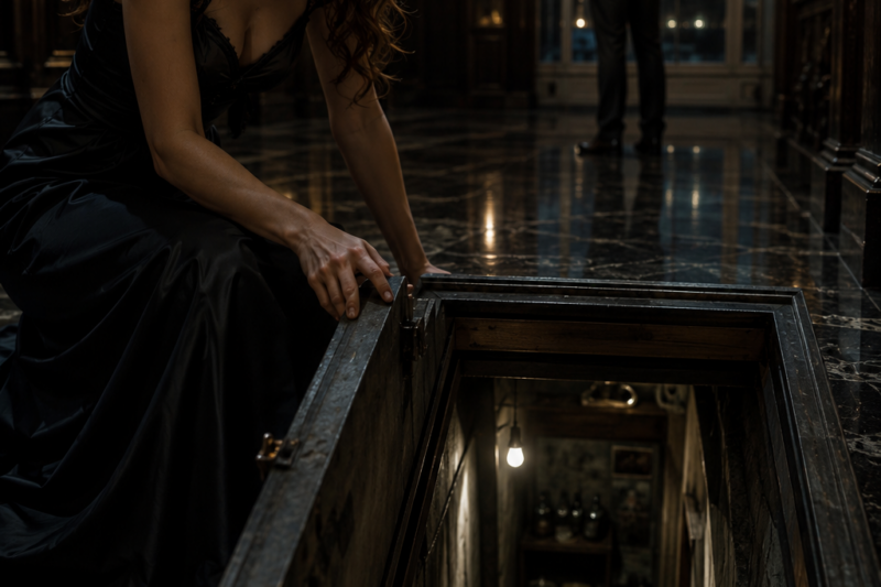 The Mafia Boss’s Wife Discovered a Locked Room Hidden Beneath Their Mansion