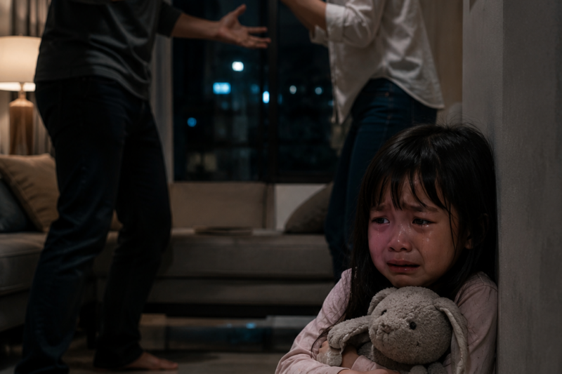 My Daughter Refused to Speak After Witnessing One Terrifying Argument