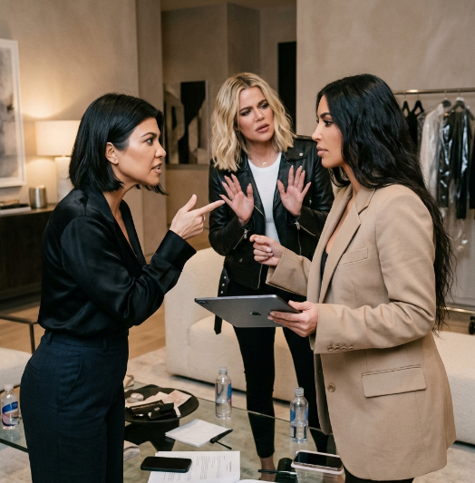 The Kardashian Sisters Allegedly Clash Over Business Control and Family Loyalty