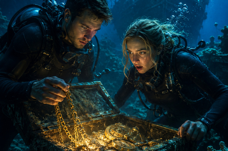 Deep Under the Sea, They Discovered a Lost Fortune That Turned Love into War