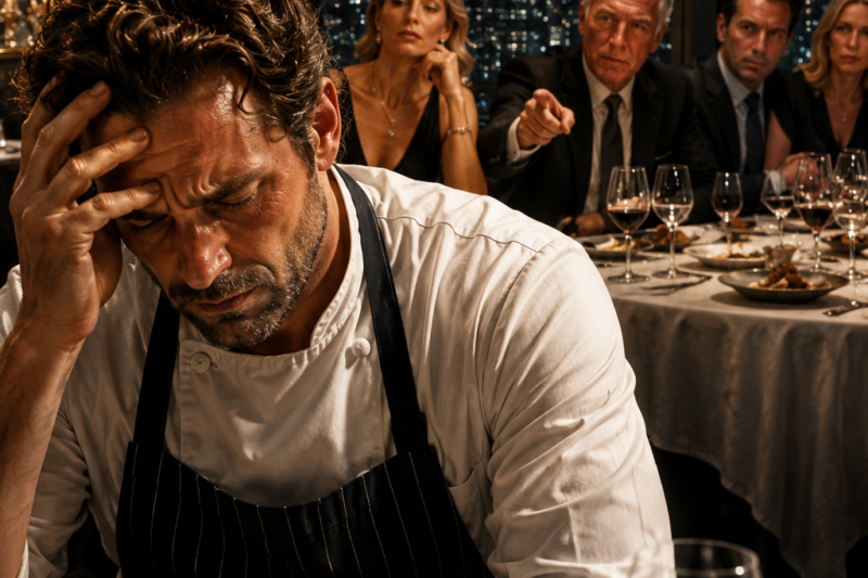 Celebrity Chef Oliver Grant Lost His Restaurant Empire After One Private Dinner in New York