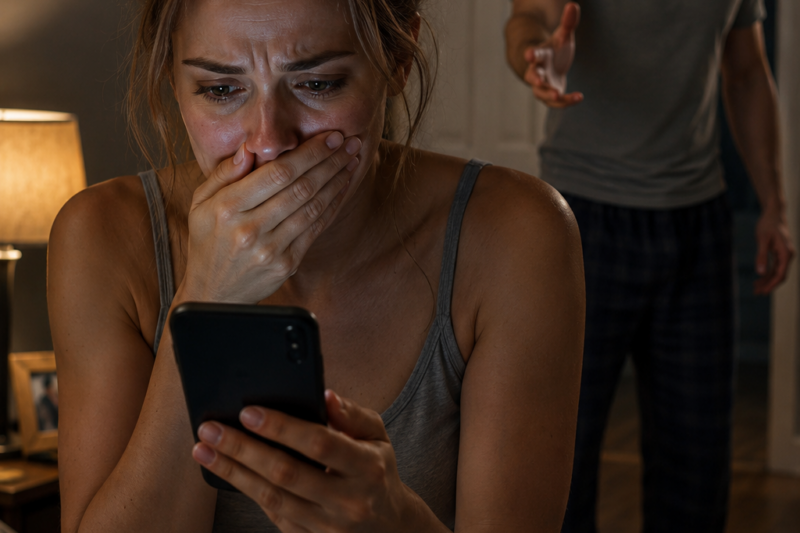 She Found the Messages He Forgot to Delete