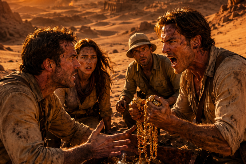 They Crossed the Burning Desert for a Lost Empire’s Gold, Then Greed Took Over