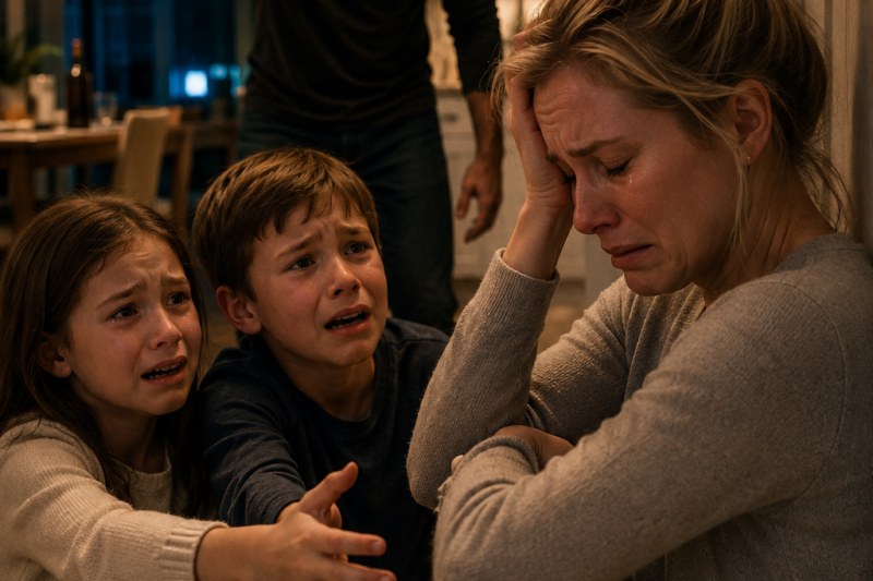 She Stayed for the Children, Until the Children Begged Her to Leave