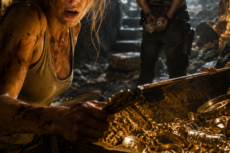 She Found the Secret Treasure First, But Her Partner Had Already Sold Her Out