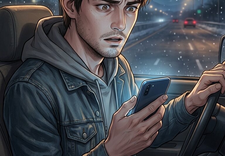 My phone buzzed at 2:17 AM with a text from my 9-year-old son that made me pull over on the highway. As a single dad in Denver, I thought I knew my quiet neighbor who watched him after school, but what he confessed in that message has me wondering if the person I trusted most has been lying for years.