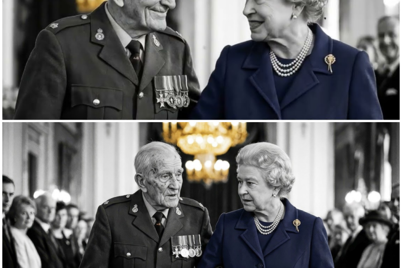 91-Year-Old Veteran Couldn’t See — What Elizabeth Did Live on BBC SHOCKED Buckingham Palace – Hw