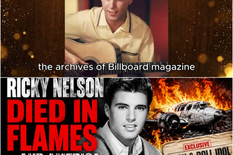 RICKY NELSON DIED IN FLAMES — AND AMERICA BELIEVED A LIE FOR 40 YEARS – H