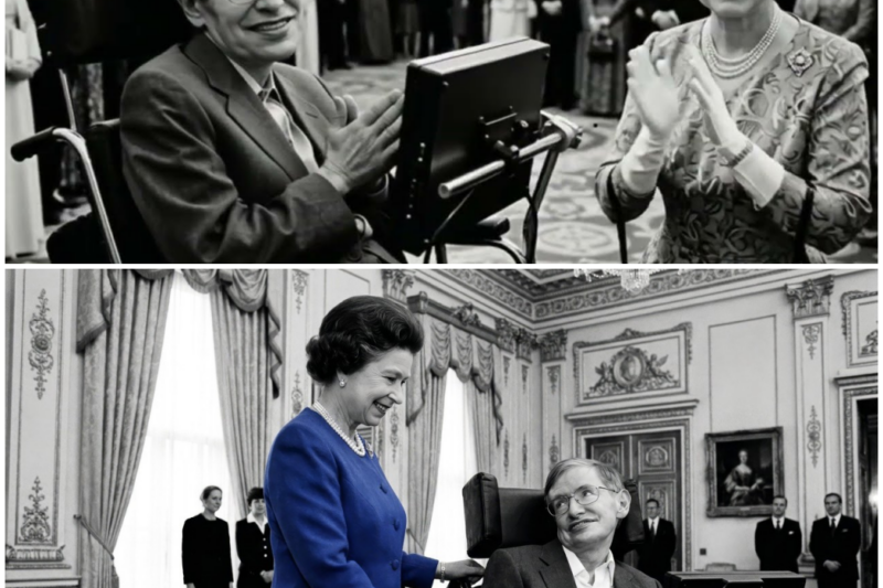 Stephen Hawking’s Wheelchair Stopped at Her Feet -What She Did Next NO Monarch Had Done in 800 Years – Hw