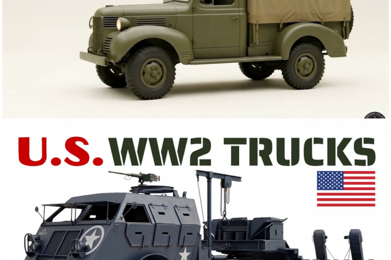 U.S. WW2 Trucks Explained | The Vehicles That Moved an Army –  Hw