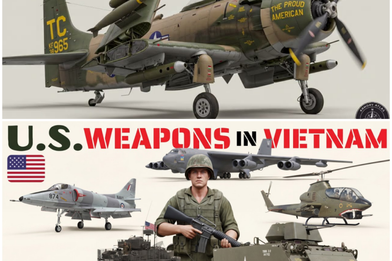 U.S. Weapons in the Vietnam War Explained | 60 Helicopters, Aircraft, Tanks, Guns & Vehicles –  Hw