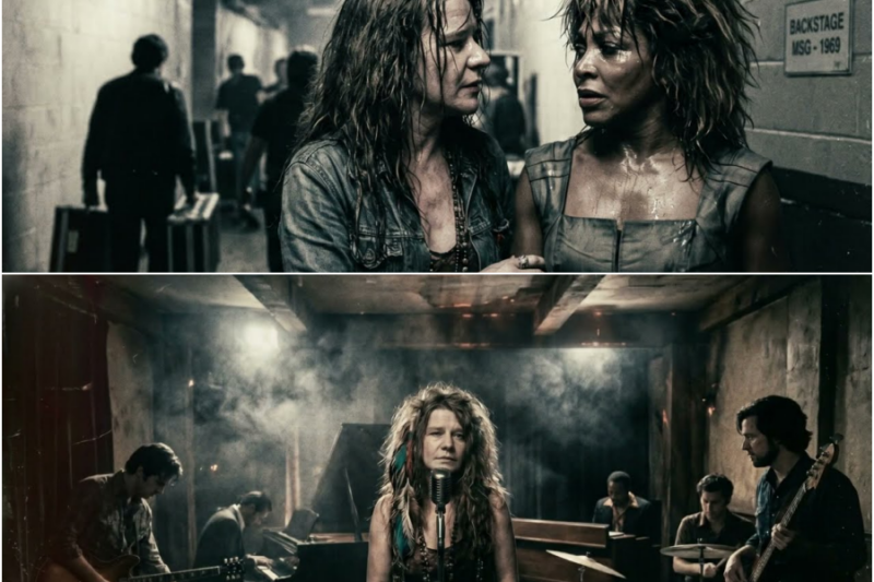 JANIS Invited IKE and TINA — Then Saw Everything From the Stage (1970) – H