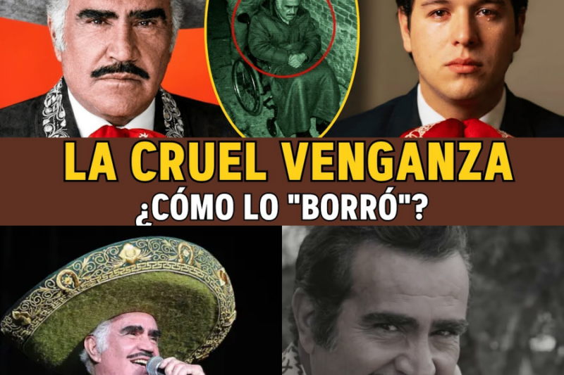 El heredero borrado: La cruel venganza de Vicente Fernández tras 18 años de mentiras