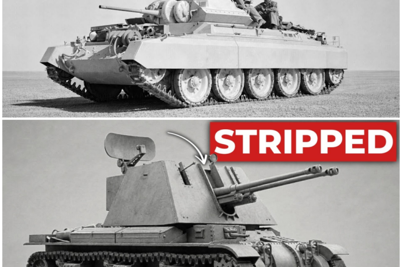 Why The British Ripped The Main Gun Off A Perfectly Good Tank And Replaced It With AA Guns –  Hww