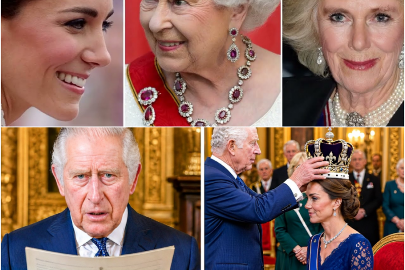King Charles SHOCKS Entire UK After Signing This Secret Document About Catherine – H