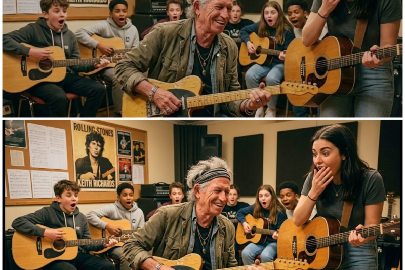 Show Us What You’ve Got, Mr. Richards’—Guitar Teacher Didn’t Know She Was Talking To KEITH RICHARDS – Hw