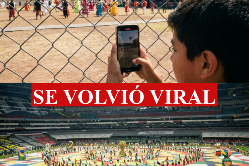 ¡Se les adelantó! Joven filtra en TikTok los ensayos secretos de la inauguración del Mundial 2026 y desata el caos en redes
