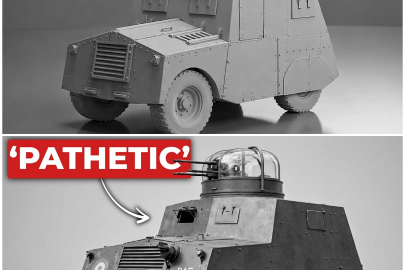 Why Britain Built Armoured Cars From Scrap Metal And Oak Planks After Dunkirk –  Hw