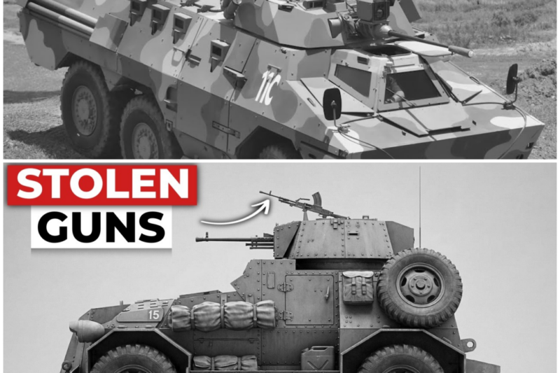 Why This ‘Strange’ British Armoured Car Fought Rommel With Captured German Guns –  Hw