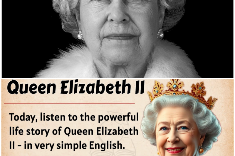 Queen Elizabeth II: The Most Powerful Story in Simple English  || Graded Reader || Story Level 3   –  Hw